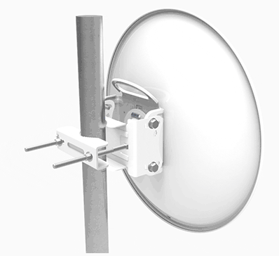 PBE-2AC-400 - Ubiquiti PowerBeam 2AC 2.4GHz High Speed 400mm Point to Point / CPE Wireless Radio