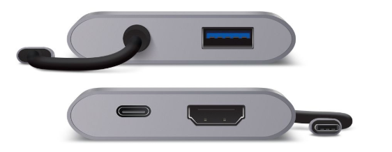 ALOGIC VPLUCHDACH-SGR - USB-C MULTIPORT ADPTR HDMI4K/USB3.0/C GR