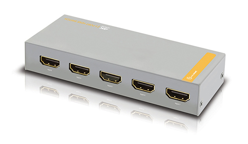 HD4KSW05 - ALOGIC 5 PORT HDMI 2.0 4K SWITCH WITH WI