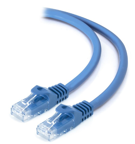 ALOGIC C6-0.3-BLUE - 0.3M BLUE CAT6 NETWORK CABLE