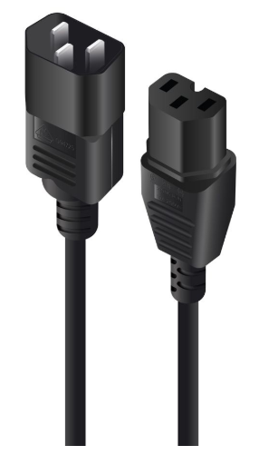 MF-C14C15-02 - ALOGIC 2M IEC C14 TO IEC C15 HIGH TEMP