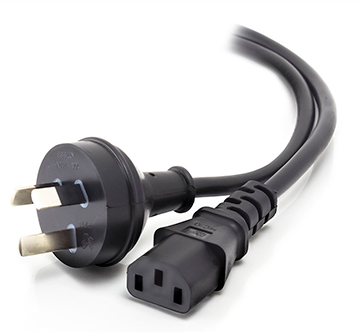 ALOGIC MF-3PC13-02 - 2M AUS 3 PIN WALL TO IEC C13 M TO F