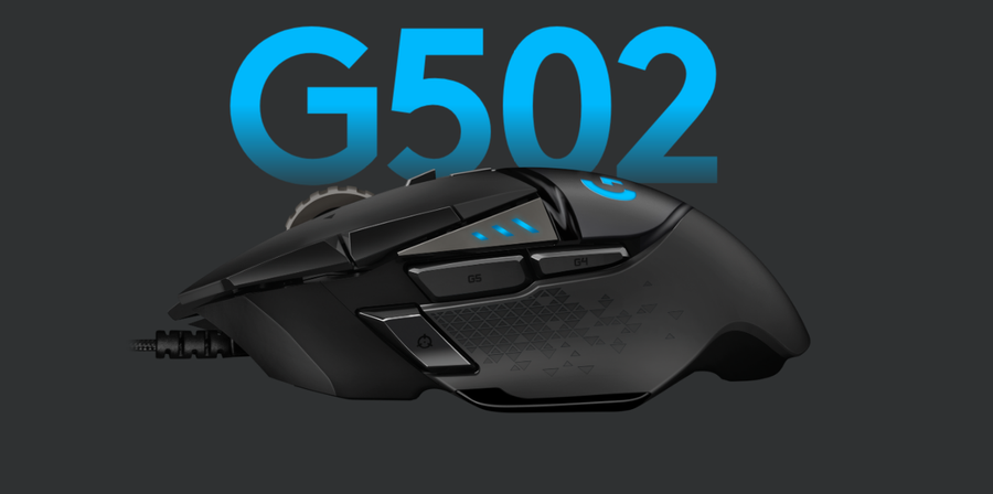 Logitech 910-005472 - G502 HERO HIGH PERFORMANCE GAMING MOUSE