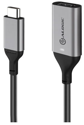 ALOGIC ULUCDP-ADP - 15CM USB-C-auf-DP-Adapter 4K60Hz
