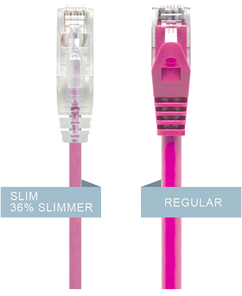 C6S-05PNK - ALOGIC 5M PINK ULTRA SLIM CAT6 NETWORK C