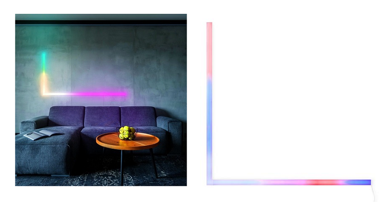 L3BEAMKITIN - LIFX LED Beam Starter Kit with 6 Beams and 1 Corner