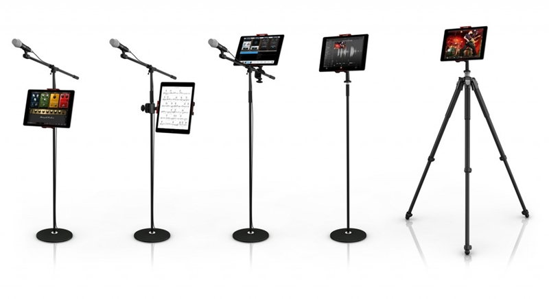 IP-IKLIP-3DLX-IN - IK MULTIMEDIA IKLIP DELUXE 3 UNIVERSAL TABLET MOUNT 5 SOLUTIONS