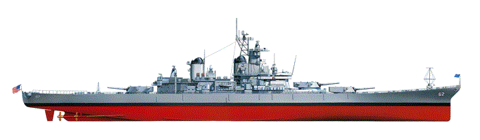 Tamiya 78028 - TAMIYA 1/350 NEW JERSEY WITH DETAIL SET