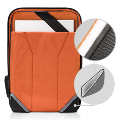 EVERKI EKP132 - Onyx Black Laptop Backpack Up to 15.6''. Travel Friendly Hard-Shell Quick-Access