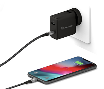 ALOGIC ULC8P1.5-SGR - USB-C-AUF-LIGHTNING-KABEL 1,5 M SPACE GREY