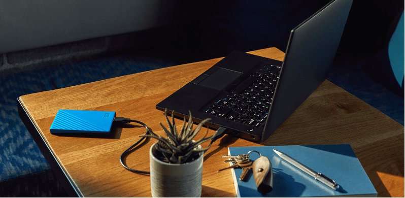 Western Digital WDBPKJ0050BBK-WESN - WD MY PASSPORT 5TB USB 3.0 EXTERNAL HDD BLACK