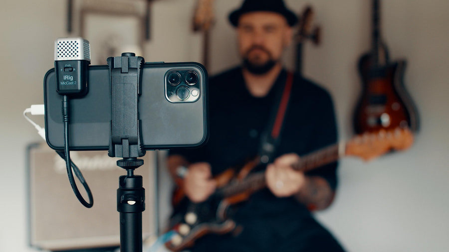 IP-IRIG-CAST2-IN - IK MULTIMEDIA IRIG MIC CAST 2 ULTRA-COMPACT MICROPHONE FOR SMARTPHONES