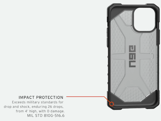 Urban Armour Gear 211983113131 - UAG Plasma for Samsung GS20+ - Ash