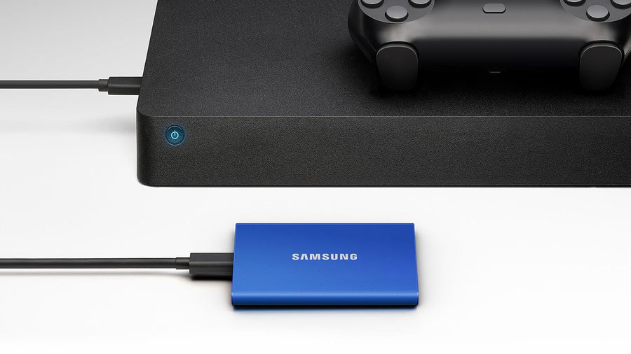 Samsung T7  2TB Portable External SSD - Titan Grey