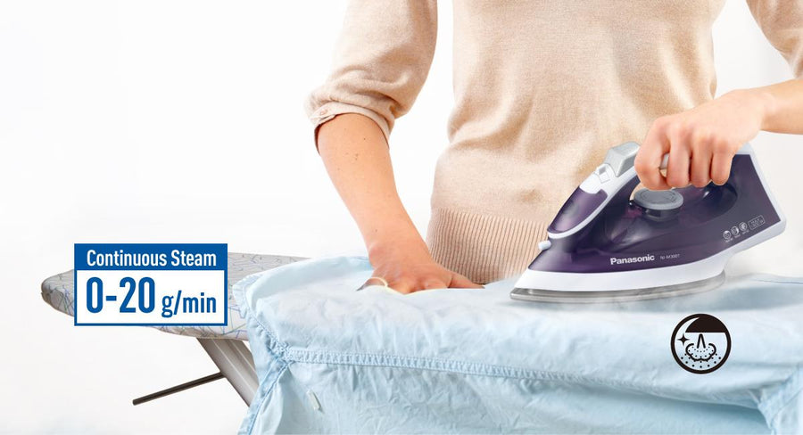 NI-M300TVSJ - IRON 1800W STEAM TITANIUM PLATE