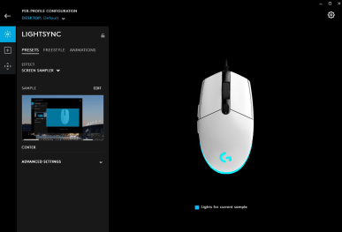Logitech 910-005791 - G203 LIGHTSYNC GAMING MOUSE - WHITE