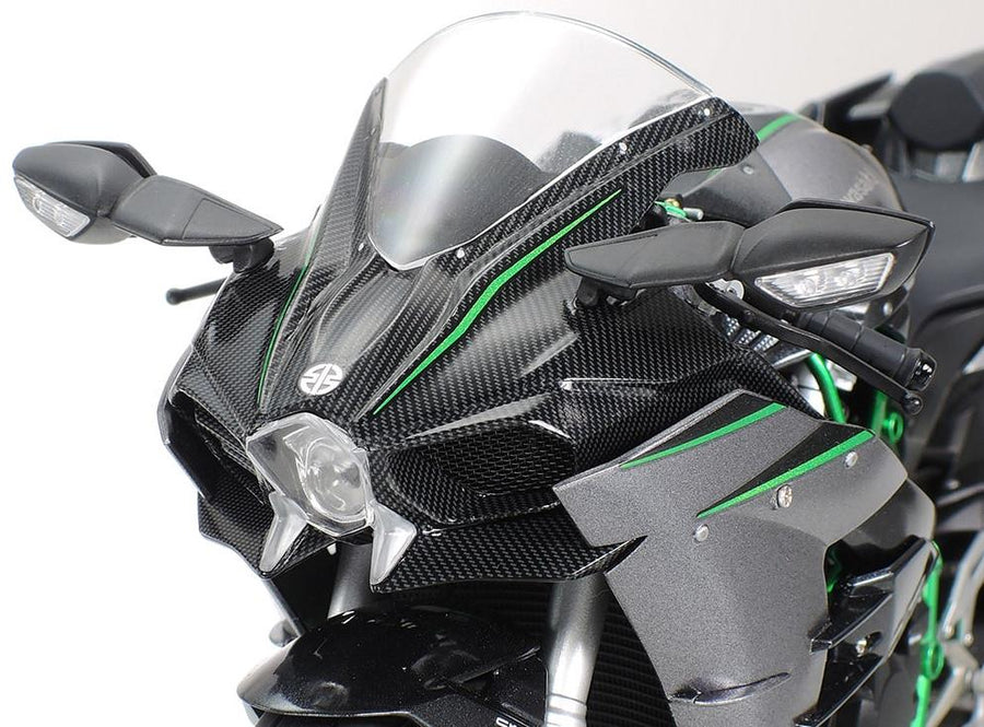 Tamiya 14136 - TAMIYA 1/12 KAWASAKI NINJA HS CARBON