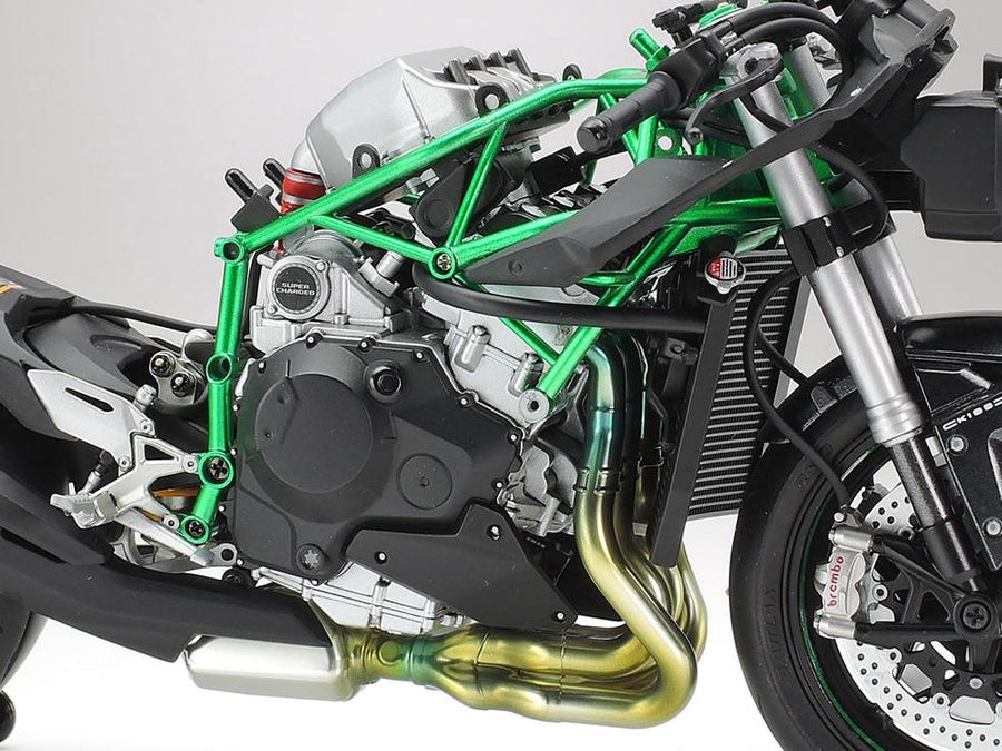 Tamiya 14136 - TAMIYA 1/12 KAWASAKI NINJA HS CARBON