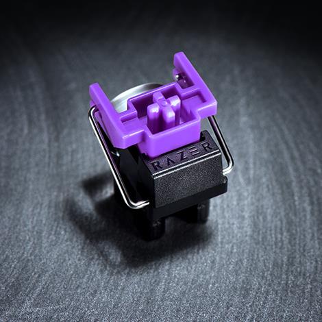 RZ03-03390300-R3M1 - RAZER HUNTSMAN MINI - MERCURY EDITION - 60% OPTICAL GAMING KEYBOARD (CLICKY PURPLE SWITCH) - FRML PACKAGING