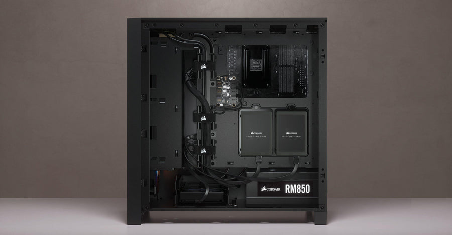 CC-9011205-WW - CORSAIR ICUE 4000X RGB TEMPERED GLASS MID-TOWER - WHITE
