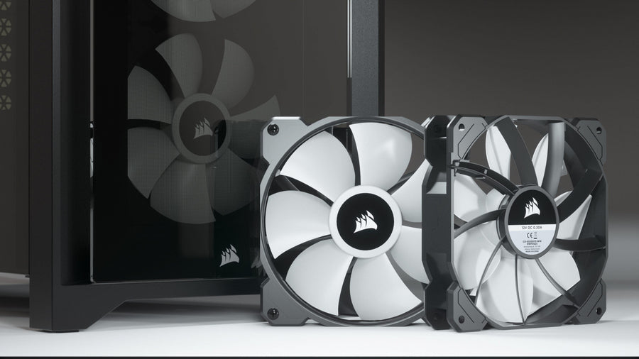 CC-9011205-WW - CORSAIR ICUE 4000X RGB TEMPERED GLASS MID-TOWER - WHITE