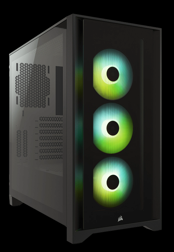CC-9011205-WW - CORSAIR ICUE 4000X RGB TEMPERED GLASS MID-TOWER - WHITE