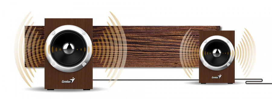 SP-HF280 - Genius SP-HF280 USB-Lautsprecher aus Holz