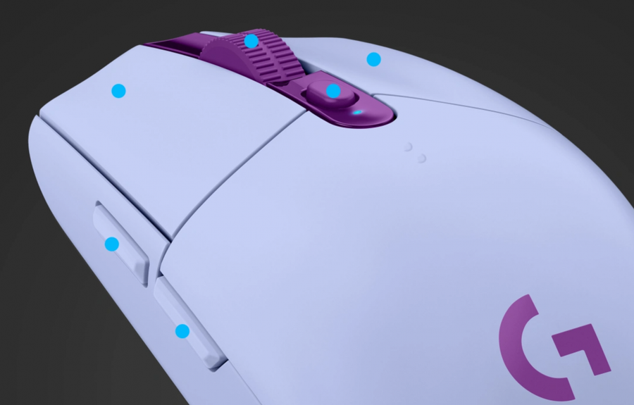 Logitech 910-006040 - G305 LIGHTSPEED MOUSE - LILAC