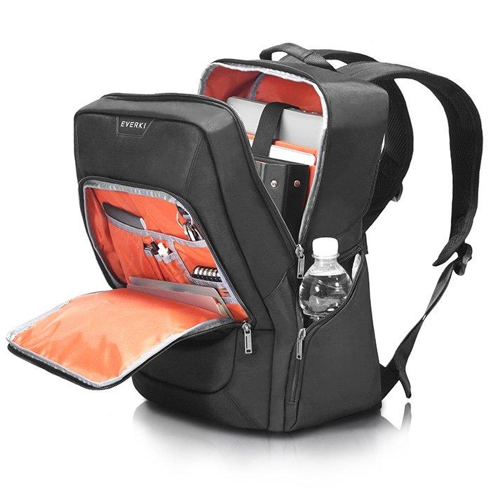 EVERKI EKP107 - Advance Laptop Backpack. Up to 15.6''. Dedicated Pockets iPad/Pro/Kindle/tablet. Light