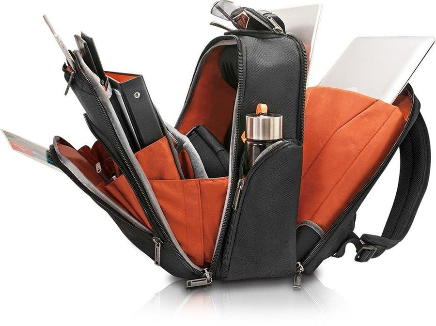 EVERKI EKP127B - Versa 2 Premium Travel Friendly 15'' Laptop Backpack. Patented corner-guard protect