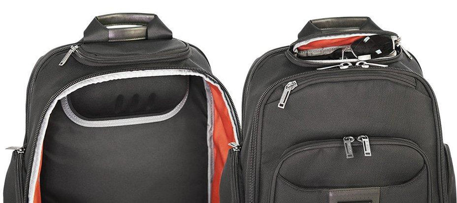 EVERKI EKP127B - Versa 2 Premium Travel Friendly 15'' Laptop Backpack. Patented corner-guard protect