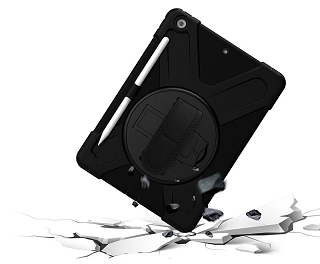 Generic - Grip Case AR-G027 - Shoulder and Hand Strap Case - iPad 10.2 7-9th Gen