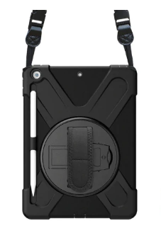 Generic - Grip Case AR-G027 - Shoulder and Hand Strap Case - iPad 10.2 7-9th Gen
