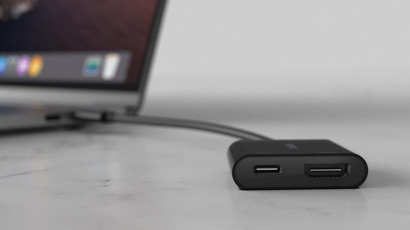 Belkin AVC002BTBK - USB-C to HDMI + Charge Adapter BLK (60W