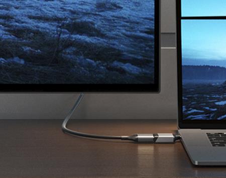 ALOGIC ULCHDMN-SGR - ULTRA MINI USB-C (M) TO HDMI (F) ADAPTER