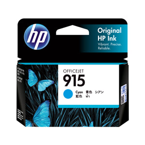 HPJ0491 - HP 915 Cyan Ink Cartridge