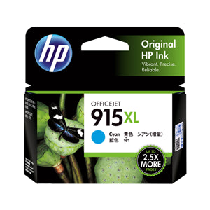 HPJ0496 - HP 915XL Cyan Ink Cartridge