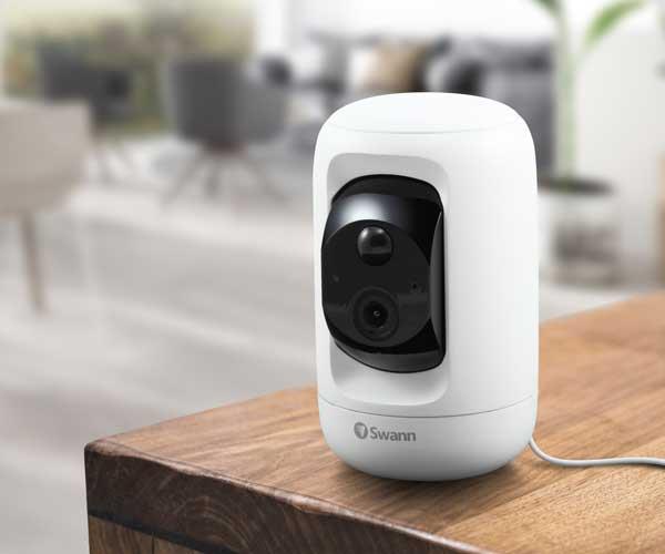 SWIFI-PTCAM232GB-GL - Swann 1080p WiFi Pan/Tilt Indoor Camera & 32GB SD Card