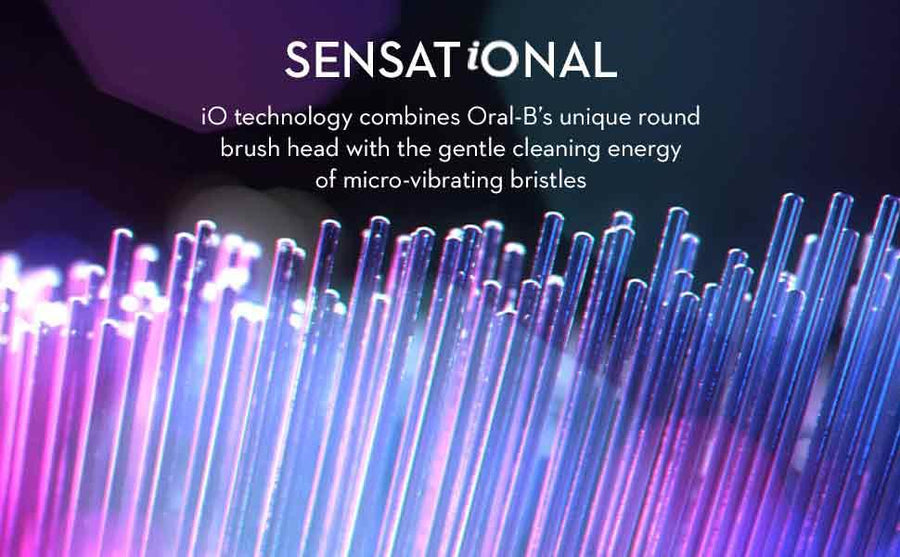 Oral-B iO Series 9  Electric Toothbrush with 2 Brush Heads - Black Onyx