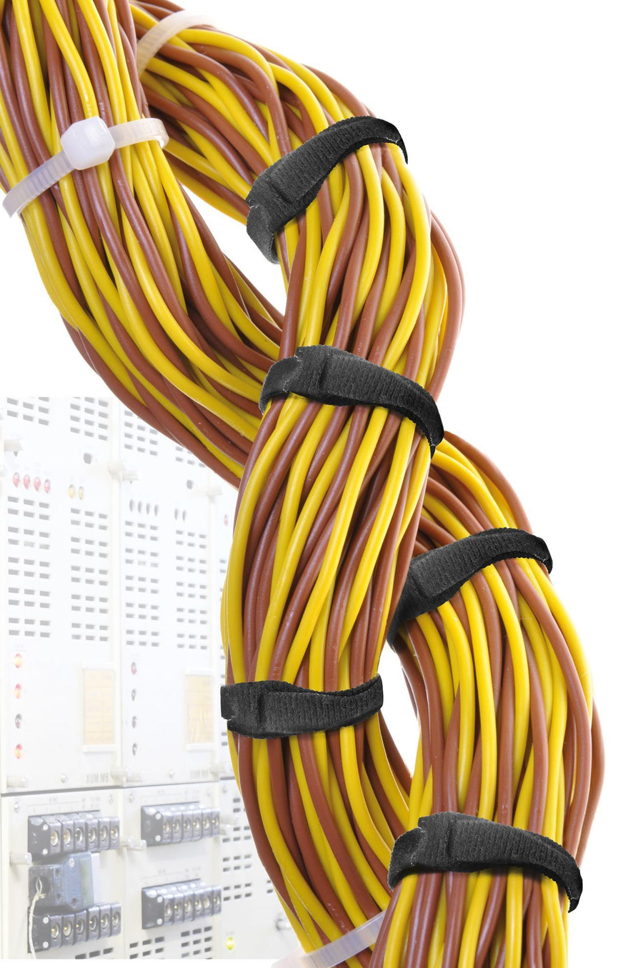 VELCRO VEL30986 - ONE-WRAP 12.5mm Continuous 22.8m Fire Retardant Roll. Custom Cut to Length.