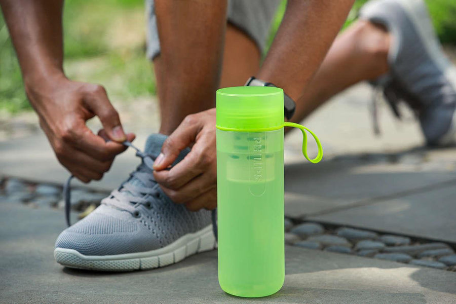 AWP2722LIR - Philips Go Zero Active Hydration Bottle with Adventure Filter 590ml – Lime