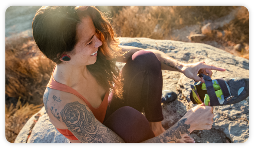 Cleer Audio GS131301 - Cleer Goal True Wireless Sport Earbuds Black