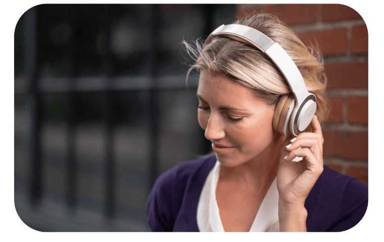 Cleer Audio GS712801 - Cleer Enduro 100 Bluetooth Wireless Headphone Navy