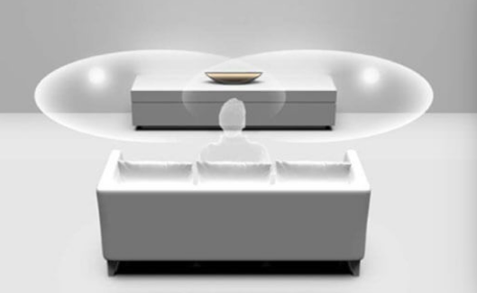 Cleer Audio GS802001 - Cleer Crescent Smart Audio Speaker Champagne