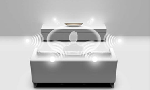 Cleer Audio GS802001 - Cleer Crescent Smart Audio Speaker Champagne
