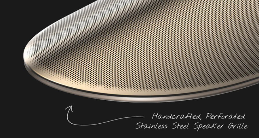 Cleer Audio GS802001 - Cleer Crescent Smart Audio Speaker Champagne