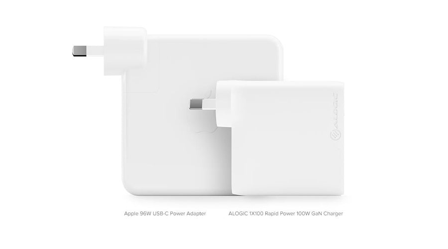 ALOGIC WCG1X100-ANZ - RAPID POWER 100W GAN CHARGER USB-C
