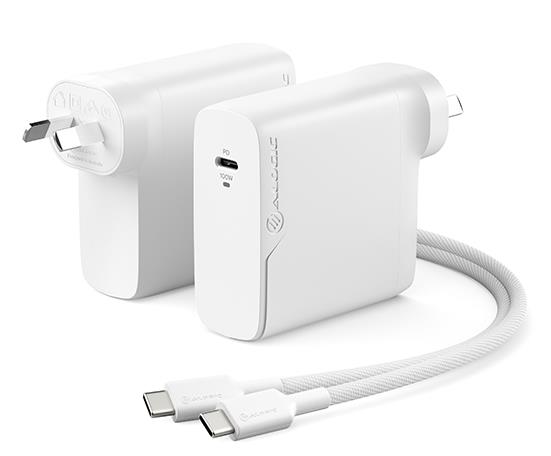 ALOGIC WCG1X100-ANZ - RAPID POWER 100W GAN CHARGER USB-C
