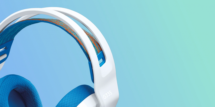 Logitech 981-001019 - G335 WIRED GAMING HEADSET - WHITE