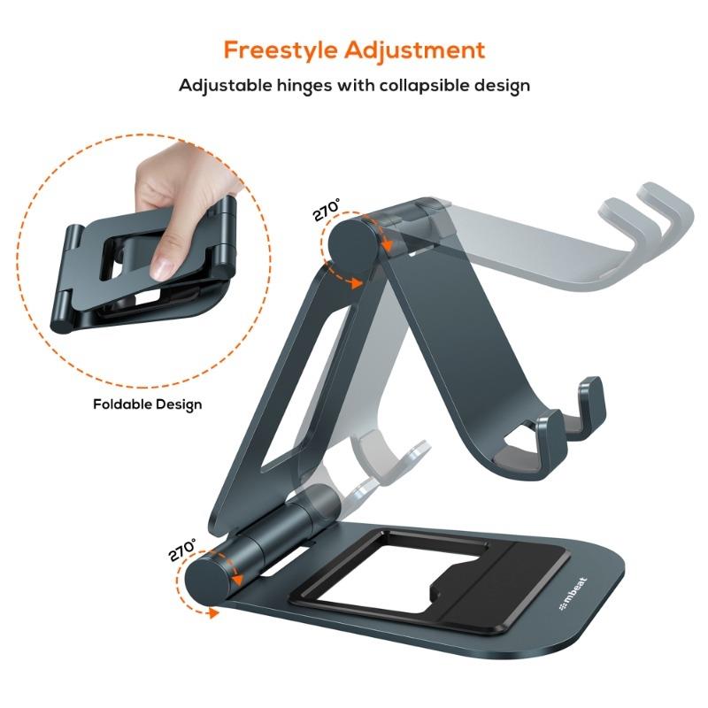 MB-STD-S4GRY - mbeat Stage S4 Mobile Phone and Tablet Stand (Space Grey)